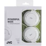 JVC HA-S180-W Auriculares de Diadema Plegables Blanco